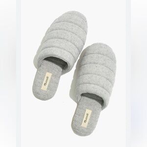 Madewell Gray Women's Slippers. Size 9-10 . New. No tags